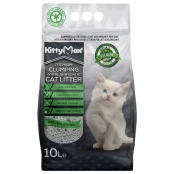 Бентонітовий наповнювач Kitty Max для котячого туалету, з ароматом алое вера, білий, 10 л