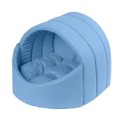 Лукошко Теремок для животных, размер XS, 36×31×30 см, голубое