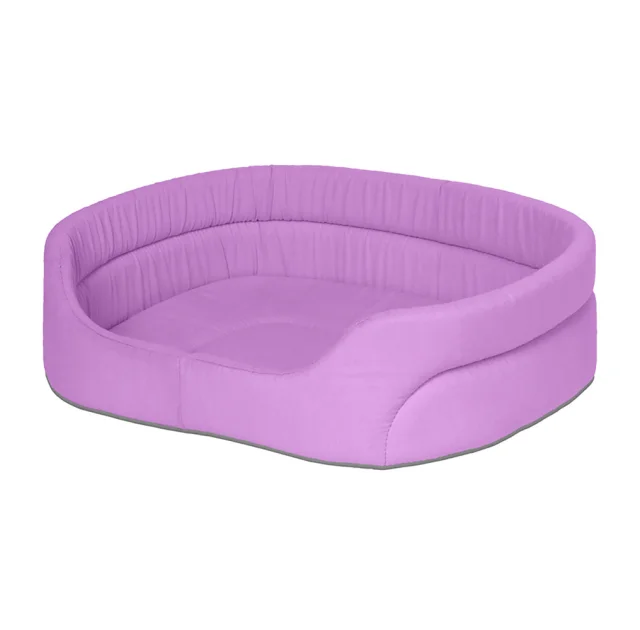 Лежанка Теремок для животных, размер S, 34×45×14 см, фиолетовая