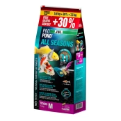 Всесезонний корм JBL ProPond All Seasons M для середніх кої та інших ставкових риб, 7.5 кг (30% у подарунок)