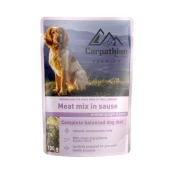 Влажный корм Carpathian Pet Food Meat mix in sauce для взрослых собак малых пород, мясной микс в соусе, 100 г