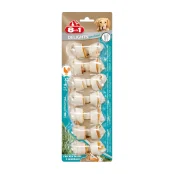 Лакомство для собак 8in1 кость для чистки зубов, XS, с мясом, 7 см, 7 шт