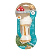 Лакомство для собак 8in1 кость для чистки зубов, M, с мясом, 14 см, 1 шт