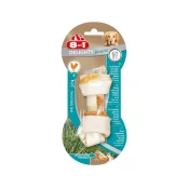 Лакомство для собак 8in1 кость для чистки зубов, S, с мясом, 11 см, 1 шт