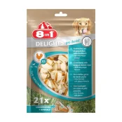 Лакомство для собак 8in1 кость для чистки зубов, XS, с мясом, 7 см, 21 шт