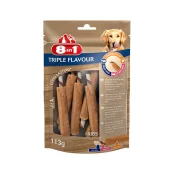 Лакомство для собак 8in1 Triple Flavour ребрышки, 6 шт, 113 г