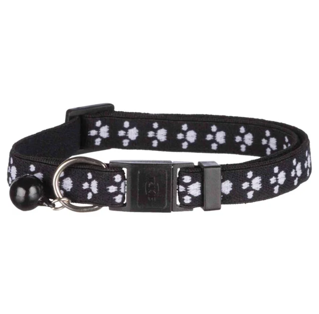 Нашийник нейлоновий регульований Trixie з дзвіночком, для кішок