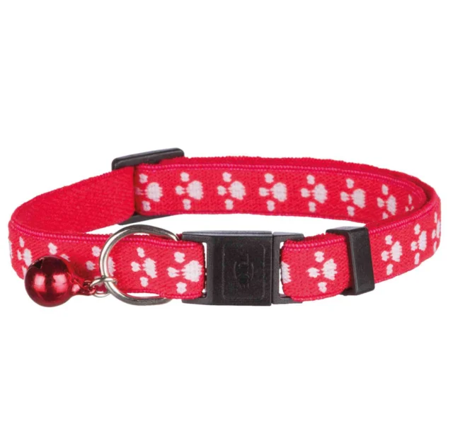 Нашийник нейлоновий регульований Trixie з дзвіночком, для кішок