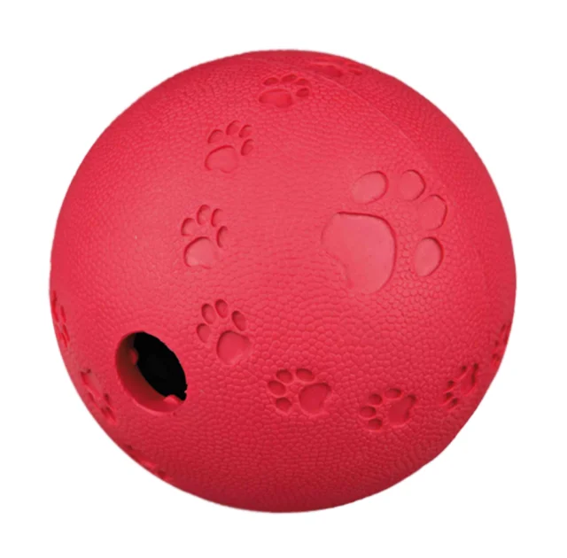 Мяч-кормушка Trixie - Labyrinth для собак, 11 см, резина