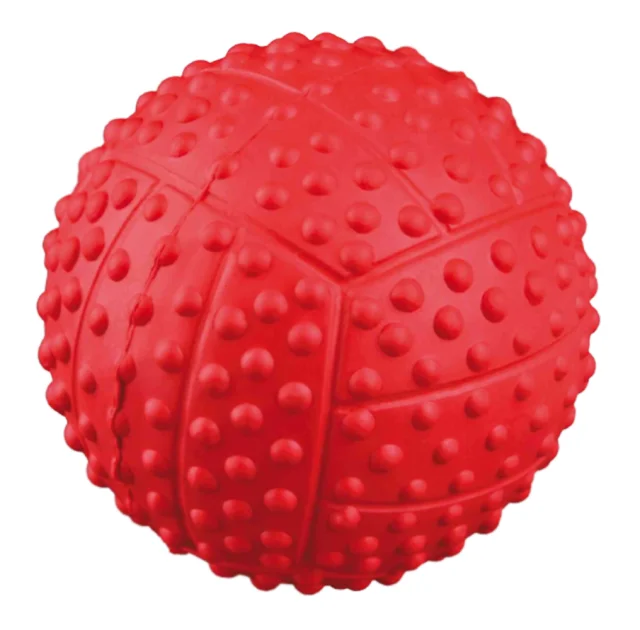 Іграшка Trixie м'яч футбольний з пищалки, для собак, 5.5 см