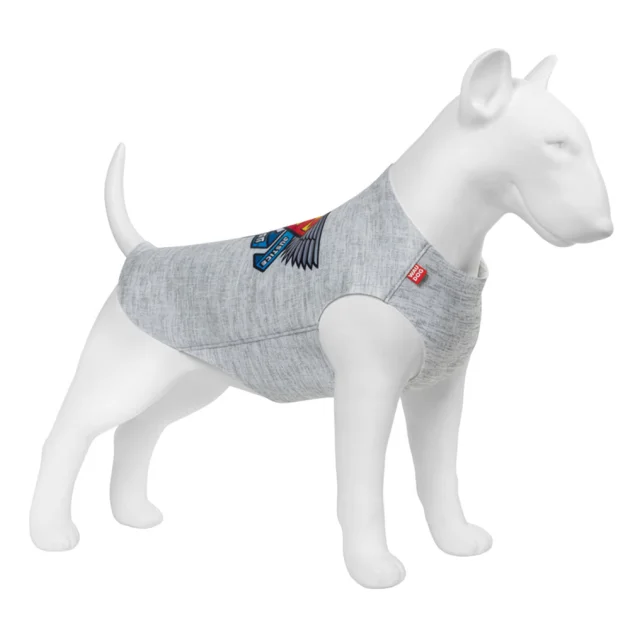 Майка WAUDOG Clothes для собак, рисунок "Супермен, правда, справедливость", S30