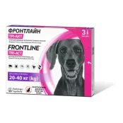 Краплі Boehringer Ingelheim Frontline TRI-ACT від бліх і кліщів для собак, L, 20-40 кг, ціна за 1 піпетку(відкл)