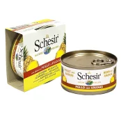 Консервы Schesir Chicken Pineapple натуральные, для собак, филе курицы с ананасом в желе, 150 г