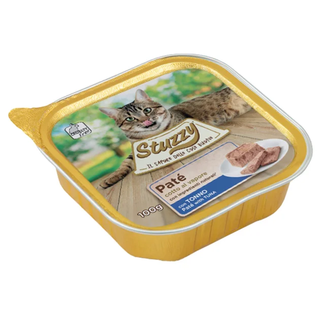 Вологий корм Mister Stuzzy Cat Tuna з тунцем, для котів, паштет, 100 г