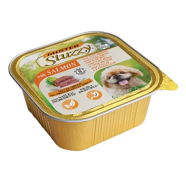 Консерви Mister Stuzzy Dog Salmon з лососем, для собак, паштет, 150 г