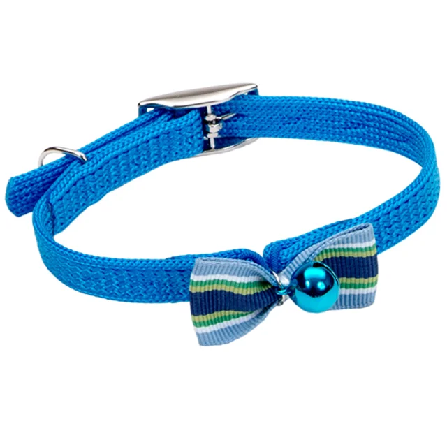 Безпечний нашийник Coastal Sassy для котів, синій бантик, 1×30 см