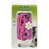 Нейлоновая шлея Coastal Daisy Combo для собак, розовая, 0.8×25-35 см