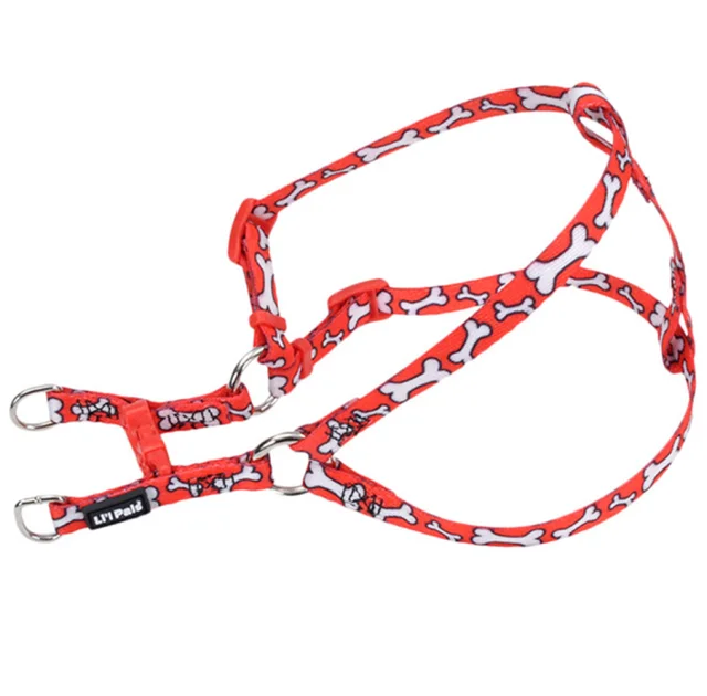 Нейлоновая шлея Coastal Lit'l Pals для собак, красный, 0.7×35 см