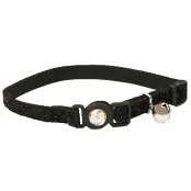 Безпечний нашийник Coastal Fashion Safe Cat для котів, чорний, 1×30 см