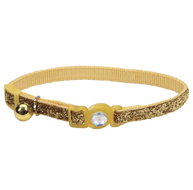 Безпечний нашийник Coastal Fashion Safe Cat для котів, золотий, 1×30 см