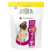 Сухой корм Home Food для собак мелких и средних пород, гипоаллергенный, телятина с овощами, 700 г