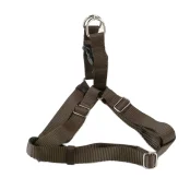 Шлейка Cristel для собак, 25 мм / 60-90 см / 60-90 см, нейлон, коричневая