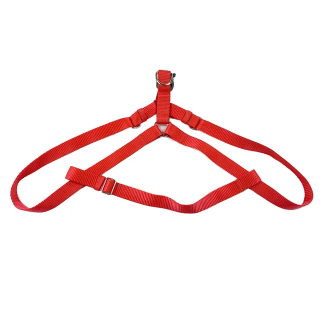 Шлейка Cristel для собак, 25 мм / 60-90 см / 60-90 см, нейлон, красная