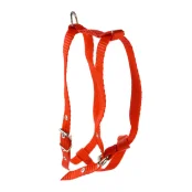 Шлейка Cristel для собак, нейлон, 15 мм / 24-34 см / 45-55 см, красный