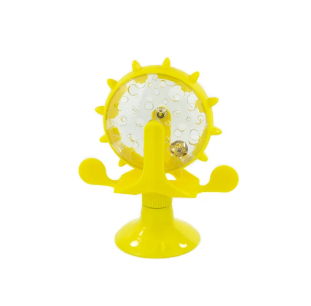 Игрушка-кормушка AnimAll CrazZzy Колесо Фортуны на присоске, для кошек, цвета в ассортименте