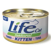 Консерва LifeCat Kitten Tuna для кошенят від 6 тижнів, зі смаком тунця, 85 г