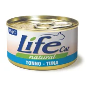 Консерва LifeCat Tuna для котів від 6 місяців, з тунцем, 85 г