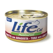Консерва LifeCat Tuna With Lobster для котів від 6 місяців, з тунцем та омарами, 85 г