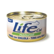 Консерва LifeCat Tuna With With Sole для котів від 6 місяців, з тунцем та камбалой, 85 г