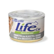 Консерва LifeCat Tuna With Anchovies And Surimi для котів від 6 місяців, тунець з анчоусами та крабами, 150 г