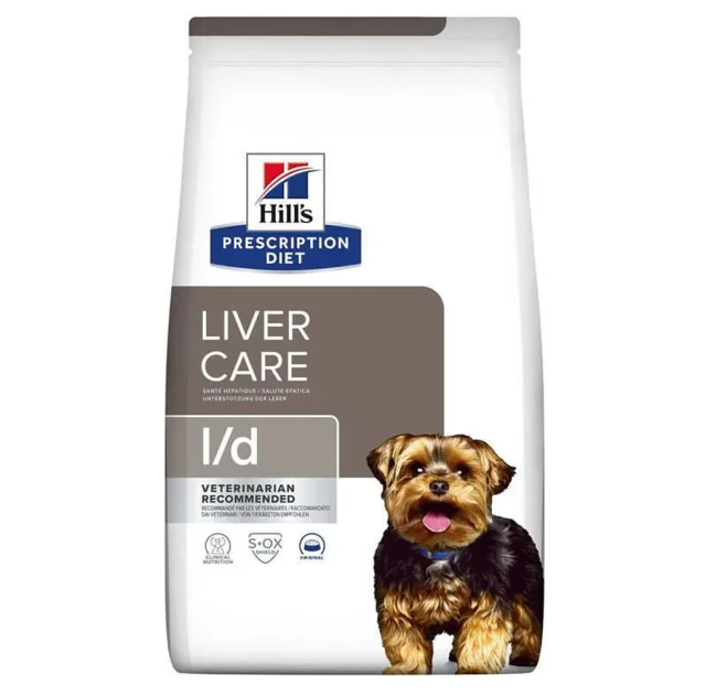 Сухий корм Hill's Prescription Diet Canine l/d Liver Care для собак із захворюваннями печінки, 1.5 кг
