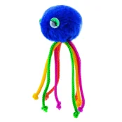 Игрушка Природа Осьминог на резинке, для кошек, плюш, 5 см