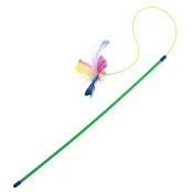 Игрушка Природа Удочка с перьями, для кошек, 50 см
