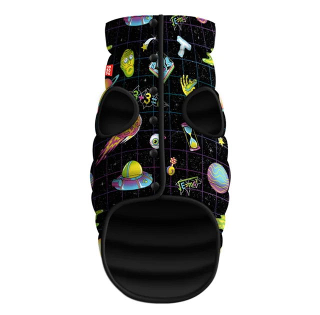 Курточка Waudog Clothes для собак, рисунок "Рик и Морти 2", M47, 69-73/41-45 см