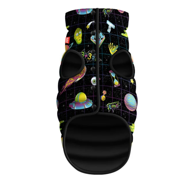 Курточка Waudog Clothes для собак, рисунок "Рик и Морти 2", M50, 76-79/55-61 см