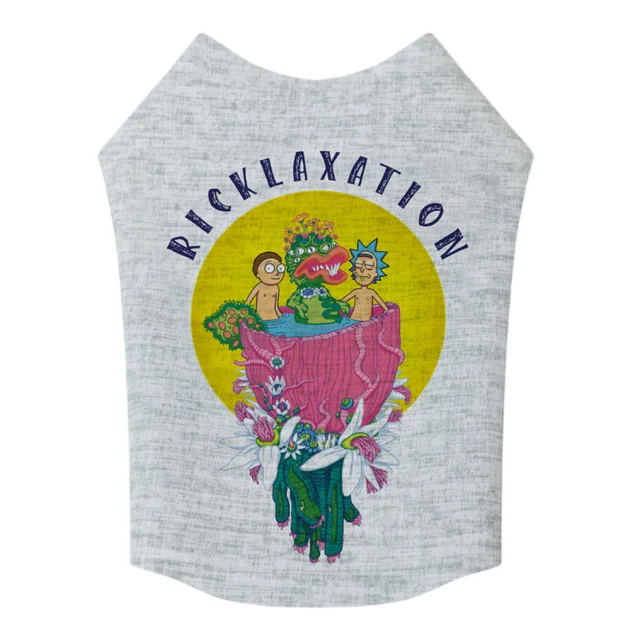 Майка WAUDOG Clothes для собак, малюнок "Рік та Морті 2", XS22, 30-35/19-24 см