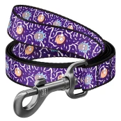 Поводок Waudog Nylon для собак, рисунок "Рик и Морти 2", нейлоновый, размер M, 20 мм, 122 см