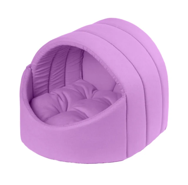 Лукошко Теремок для животных, размер M, 50×45×35 см, фиолетовый