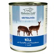 Консервы Hubertus Gold Wild mit Kartoffel для собак, дичь с картошкой и брусникой, 800 г