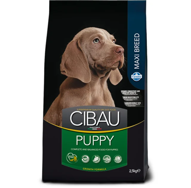 Сухий корм Farmina Cibau Puppy Maxi для цуценят великих порід, з куркою, 2.5 кг