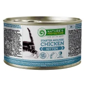 Консерви Natures Protection Kitten Starter Mousse Chicken для кошенят, з куркою, 200 г