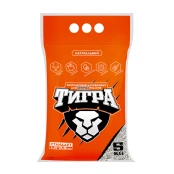 Бентонитовый наполнитель Тигра для кошачьих туалетов, гранула стандарт 1.5-2.5 мм, 5 кг
