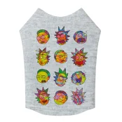 Майка Waudog Clothes для собак, рисунок "Рик и Морти 1", S40
