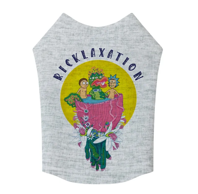 Майка Waudog Clothes для собак, рисунок "Рик и Морти 2", S30
