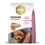 Сухой корм Amity Super Premium Adult Chicken для взрослых собак всех пород, низкозерновой, с курицей, 14 кг