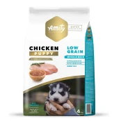 Сухой корм Amity Super Premium Puppy Chicken для щенков всех пород, низкозерновой, с курицей, 4 кг